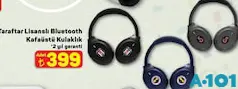 TARAFTAR LİSANSLI BLUETOOTH KAFAÜSTÜ KULAKLIK
